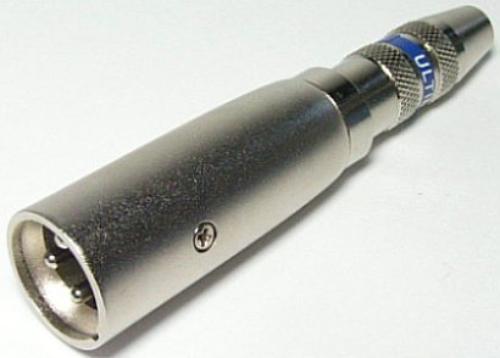 XLR Plug 3 Pin To 6.3mm Audio Jack Mono